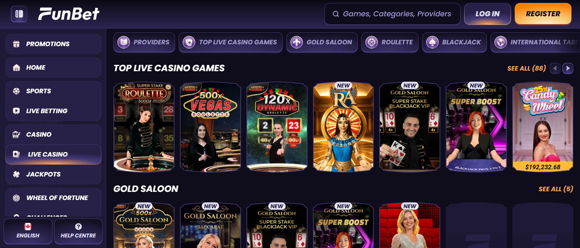 FunBet Online Casino